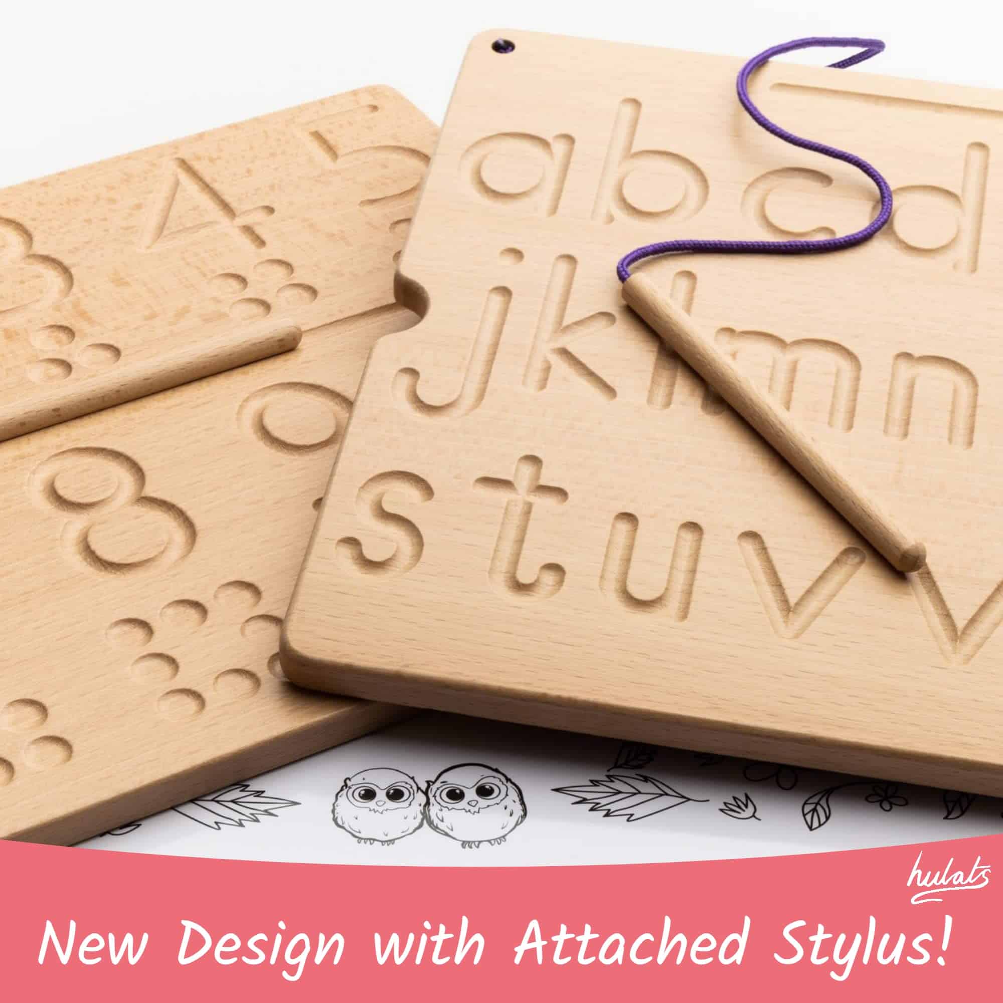 Hulats Learn to Write - Tableros de trazado de números y - Imagen 4