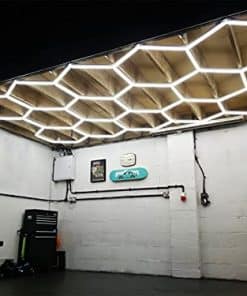 Luces de techo LED hexagonales para garaje NC DIY para