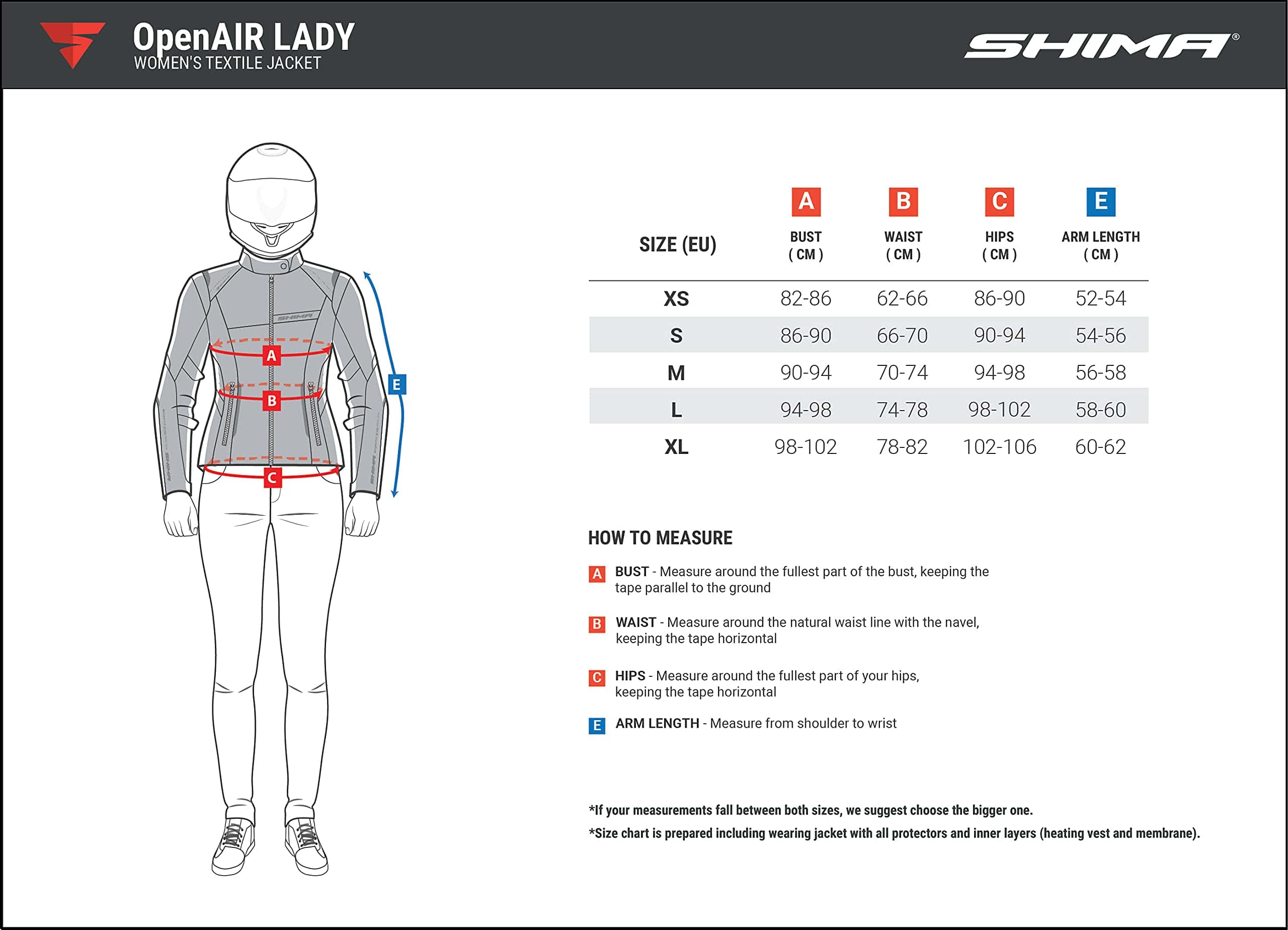 Chaqueta de moto SHIMA OPENAIR LADY para -Gris - Imagen 6