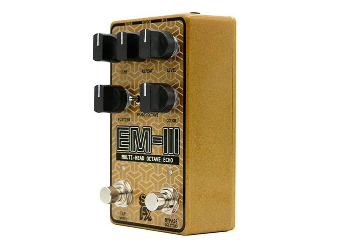 Pedal de Efectos SolidGold FX EM-III Multi Head Octave Echo - Imagen 4
