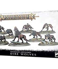 Warhammer AoS - Soulblight Gravelords Dire Wolves