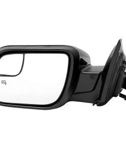 Espejo Lateral Negro Brillante con Luz de Señal de Giro,