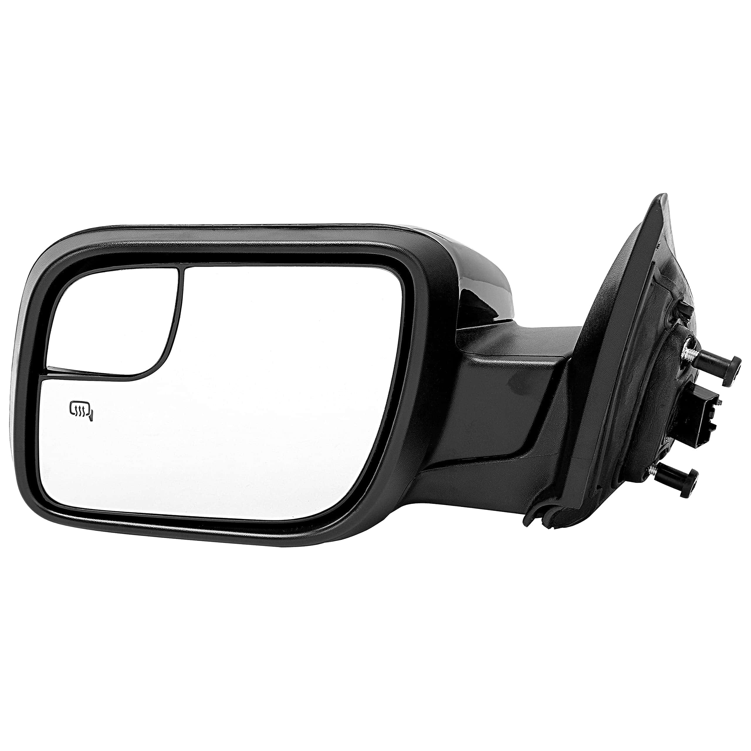 Espejo Lateral Negro Brillante con Luz de Señal de Giro,