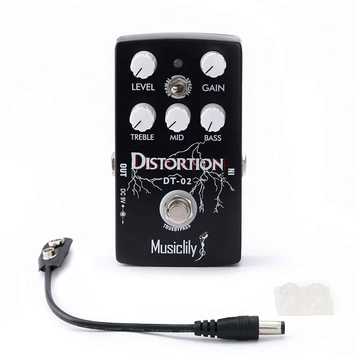 Pedal de Distorsión Musiclily, Pedal de Efectos Pro para