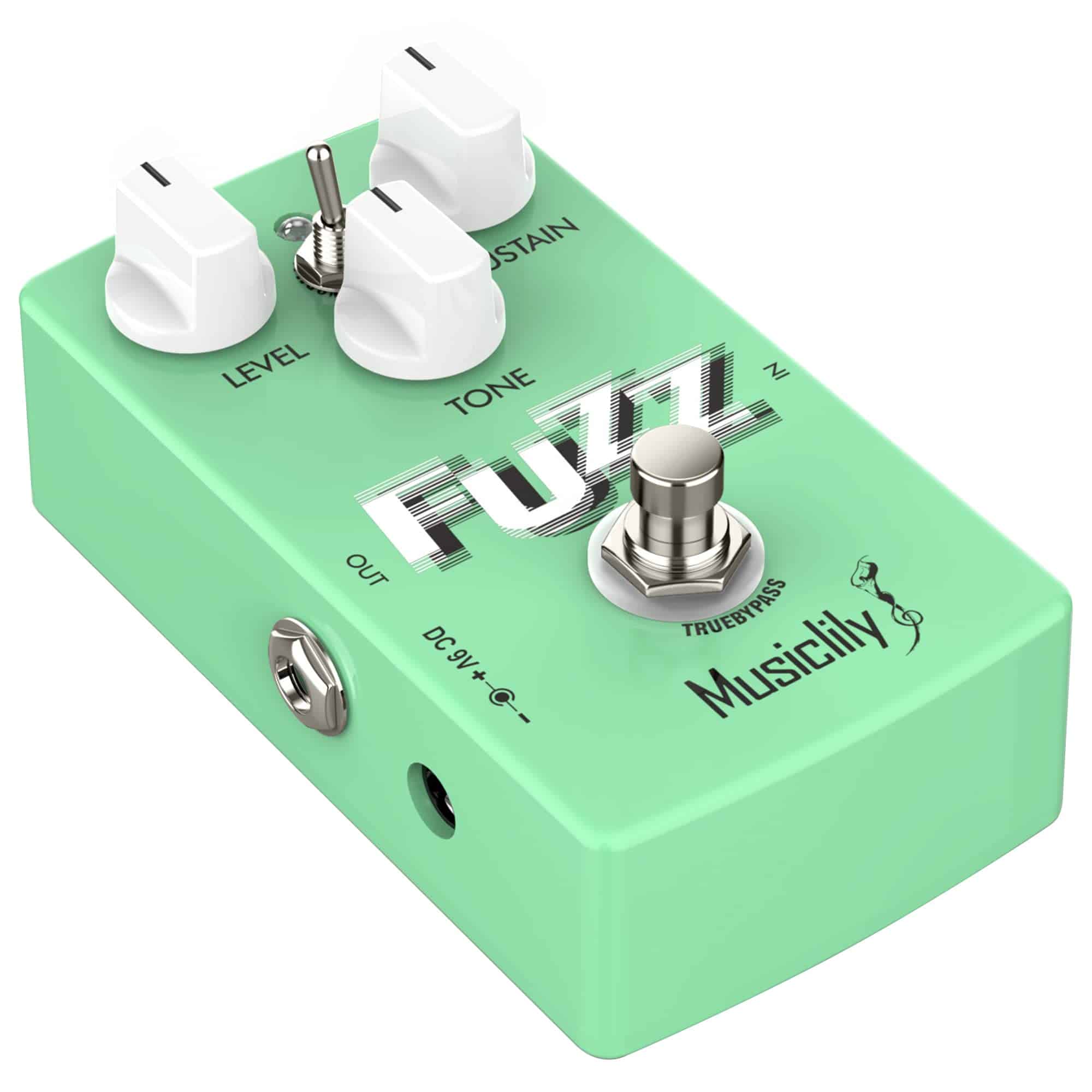 Pedal de Fuzz Musiclily, Pedal de Guitarra Pro Octave Fuzz,