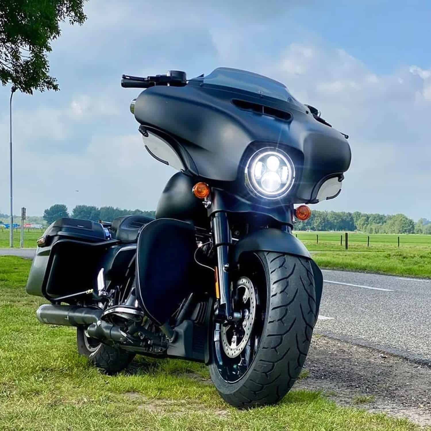 Faros delanteros LED Halo MGLLIGHT DOT de 7 pulgadas - Imagen 7