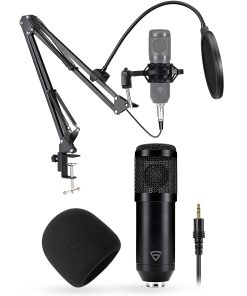 Micrófono Condensador RAEGR, Vocalz 250 Mic Kit con Brazo
