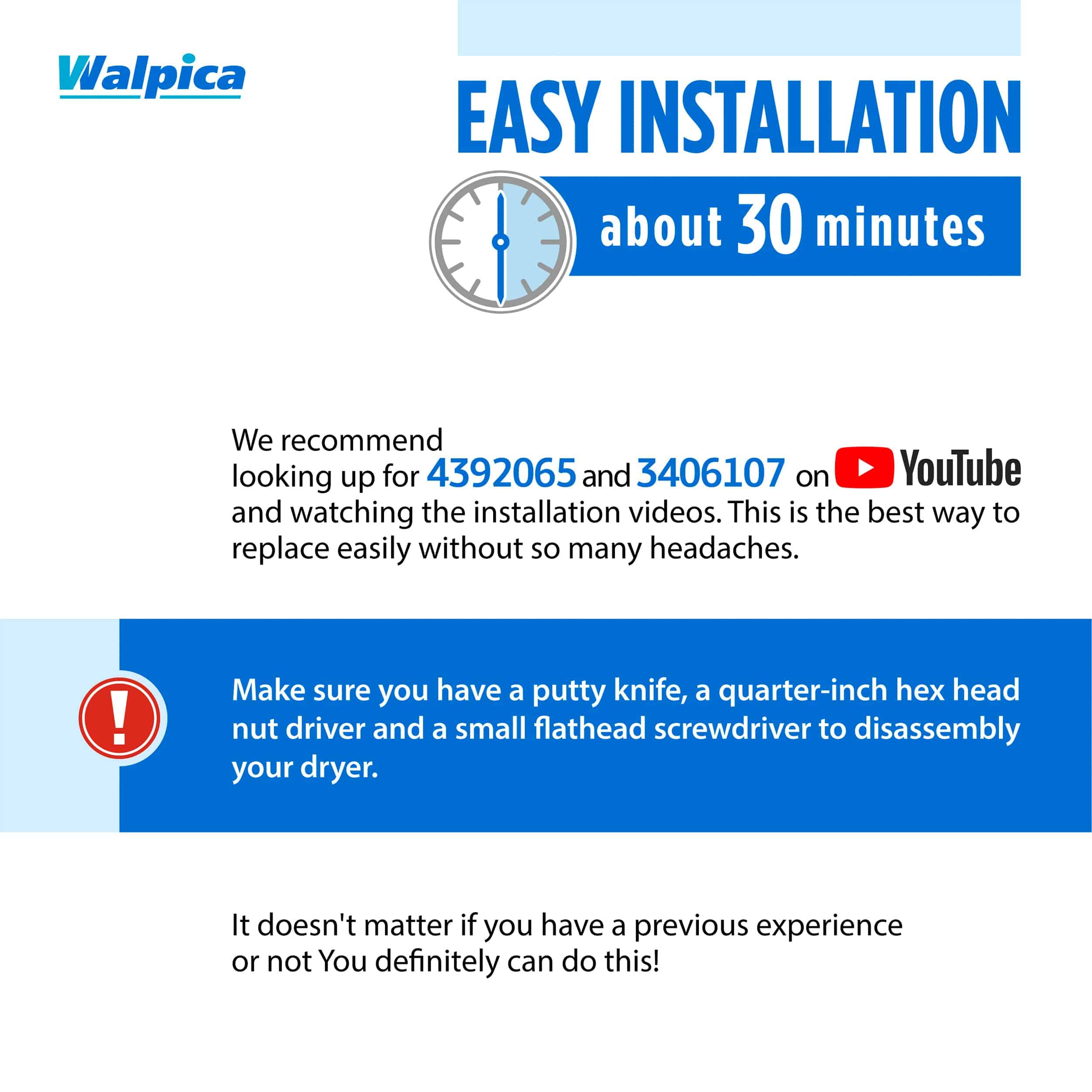 4392065 341241 349241T 8066065 3406107 Juego de Reparación - Imagen 5