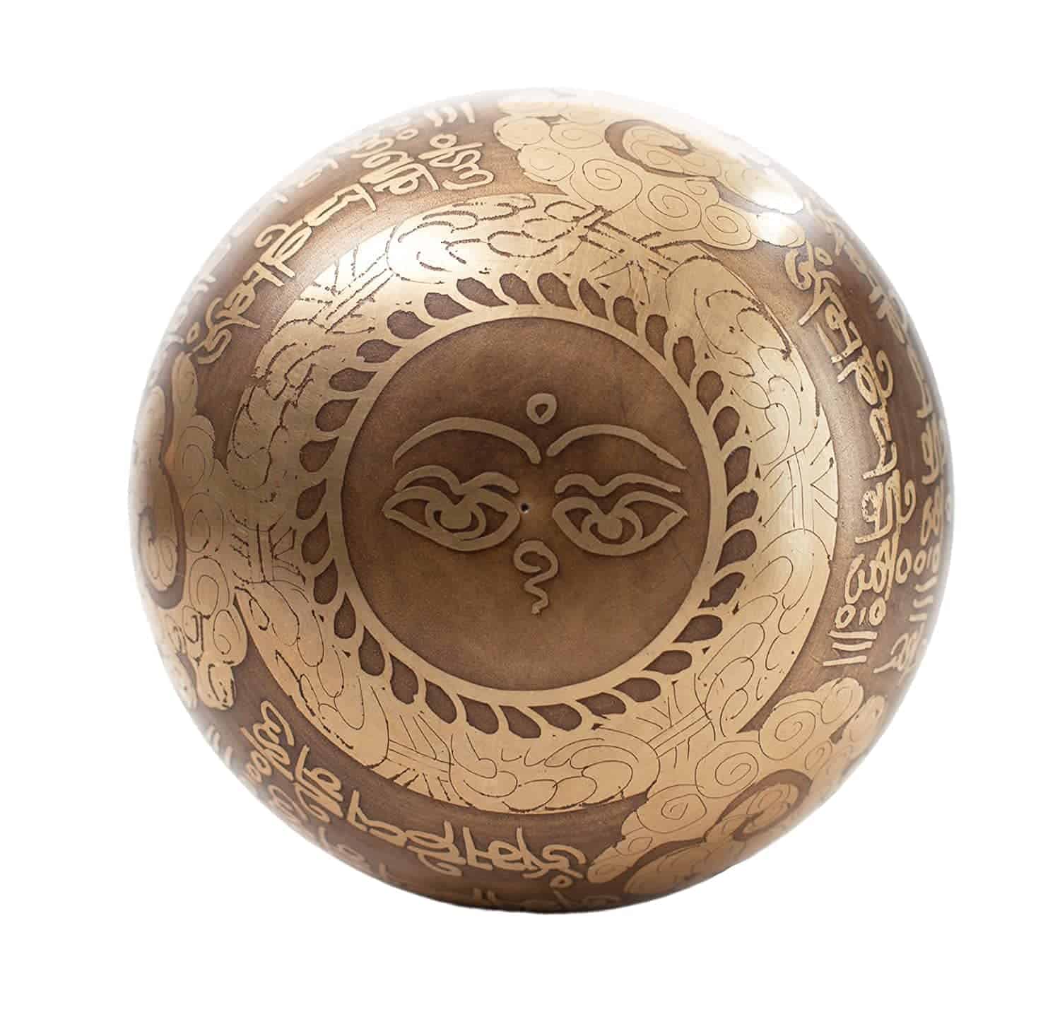 Set de Cuenco Tibetano de Bronce - -Amarillo) - Imagen 9