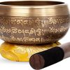 Juego grande de cuenco tibetano para cantar - Estilo de