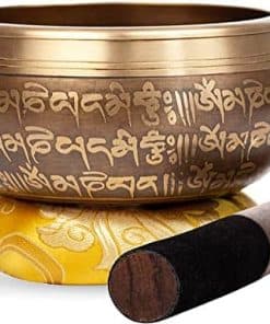 Juego grande de cuenco tibetano para cantar - Estilo de