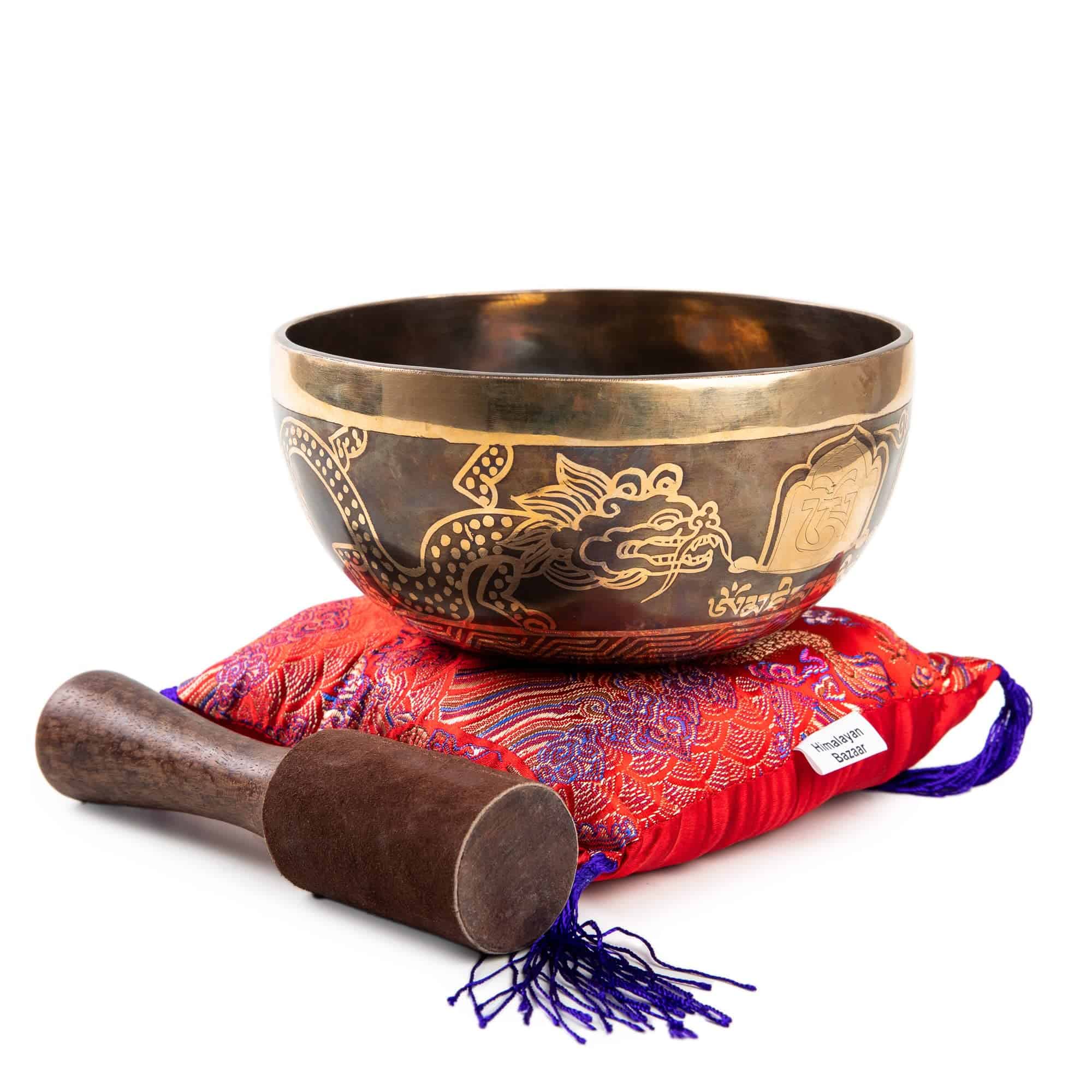 Set de Cuenco Tibetano Grande - Kit de Terapia de Sonido de