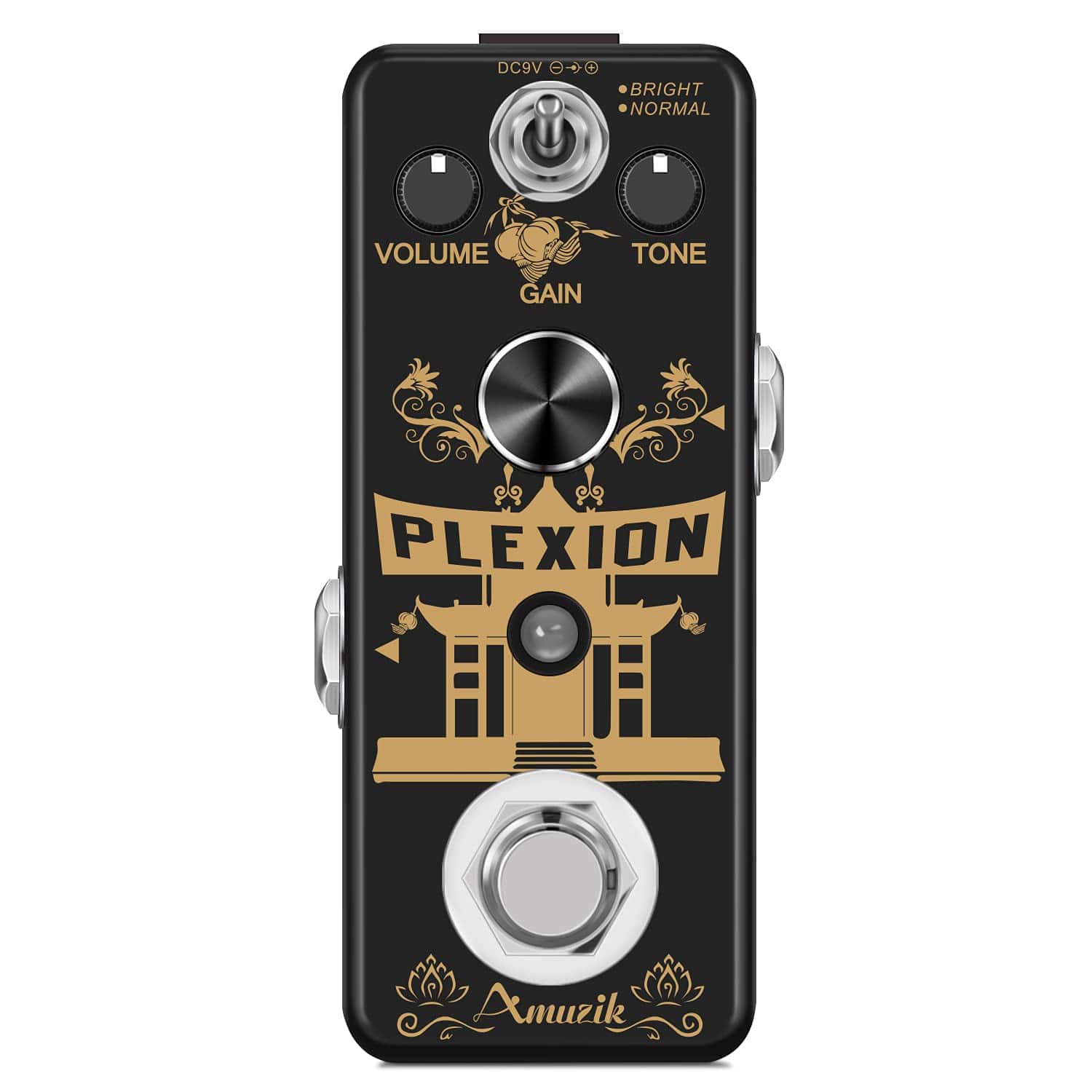 Pedal de distorsión para guitarra Amuzik Analog Classic