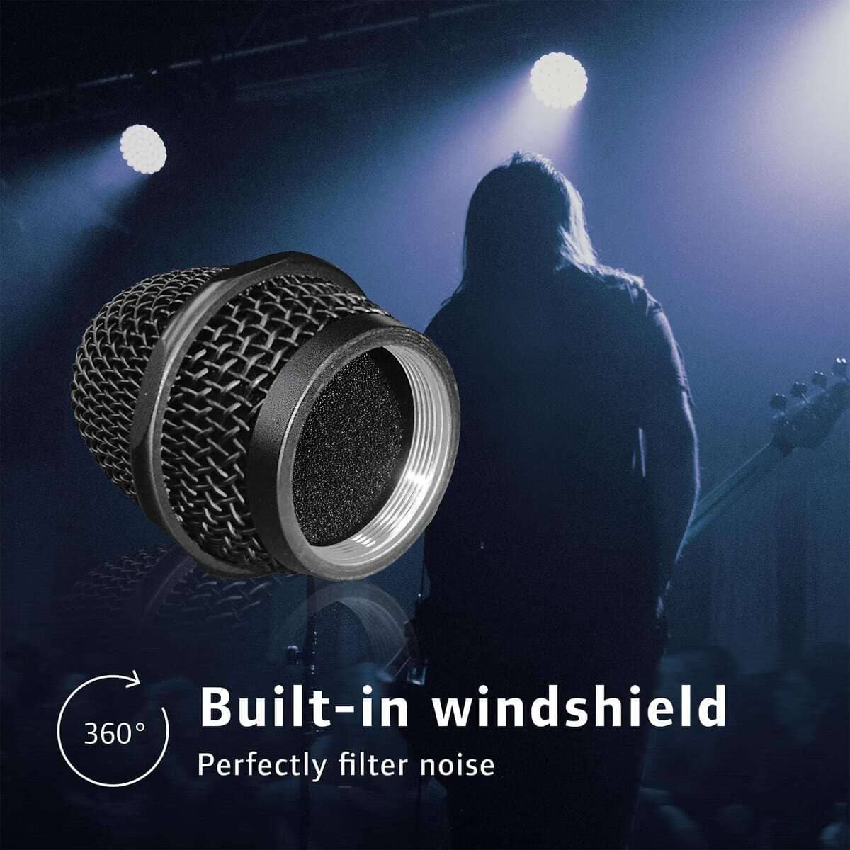 Micrófono Dinámico CAROL con Supercardioide E dur-916S, - Imagen 7