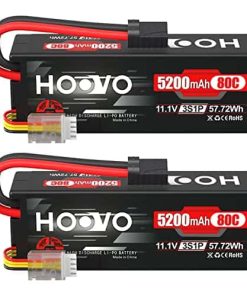 Batería Lipo HOOVO 3S 11.1V 5200mAh 80C con Estuche Rígido