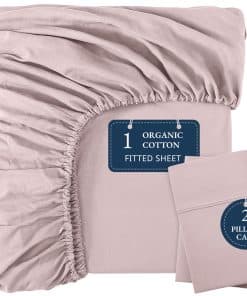 Sábana Ajustable LANE LINEN King Size, 100% Algodón