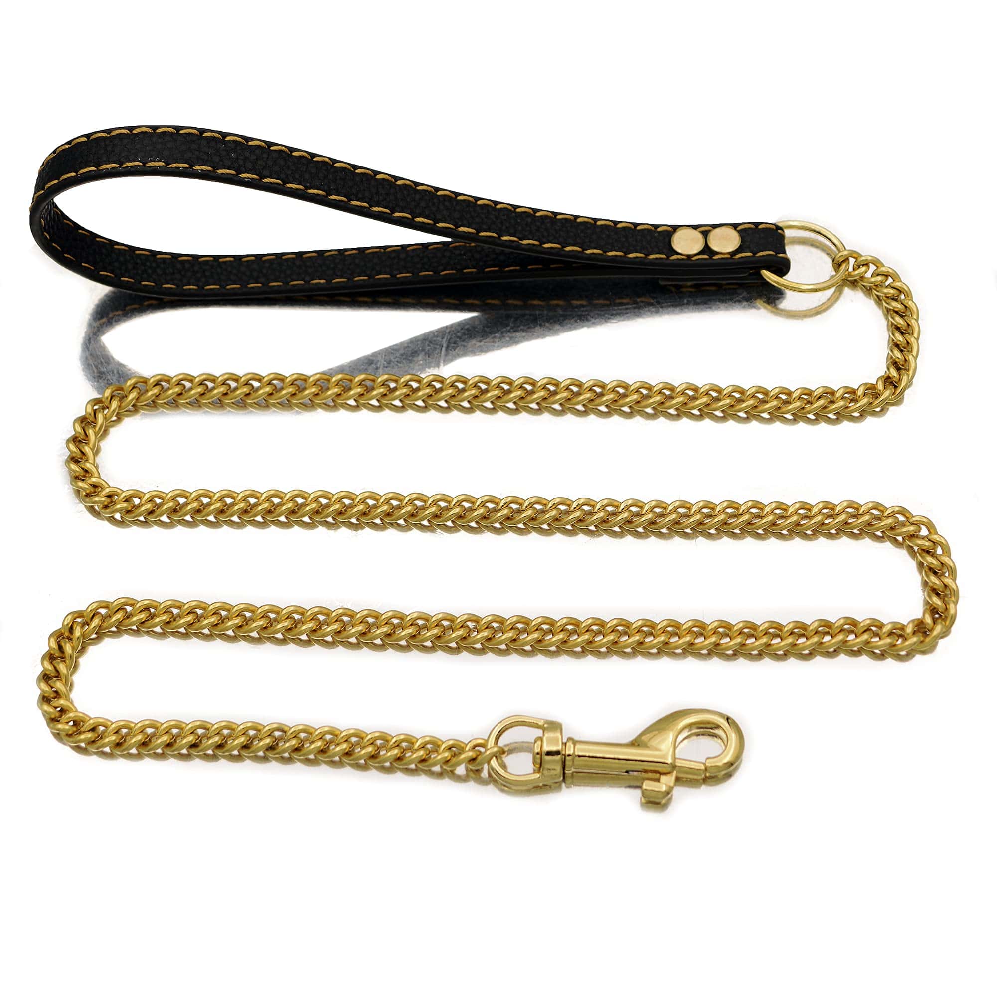 Correa de tracción metálica antimordeduras de 9 mm, cadena - Imagen 5