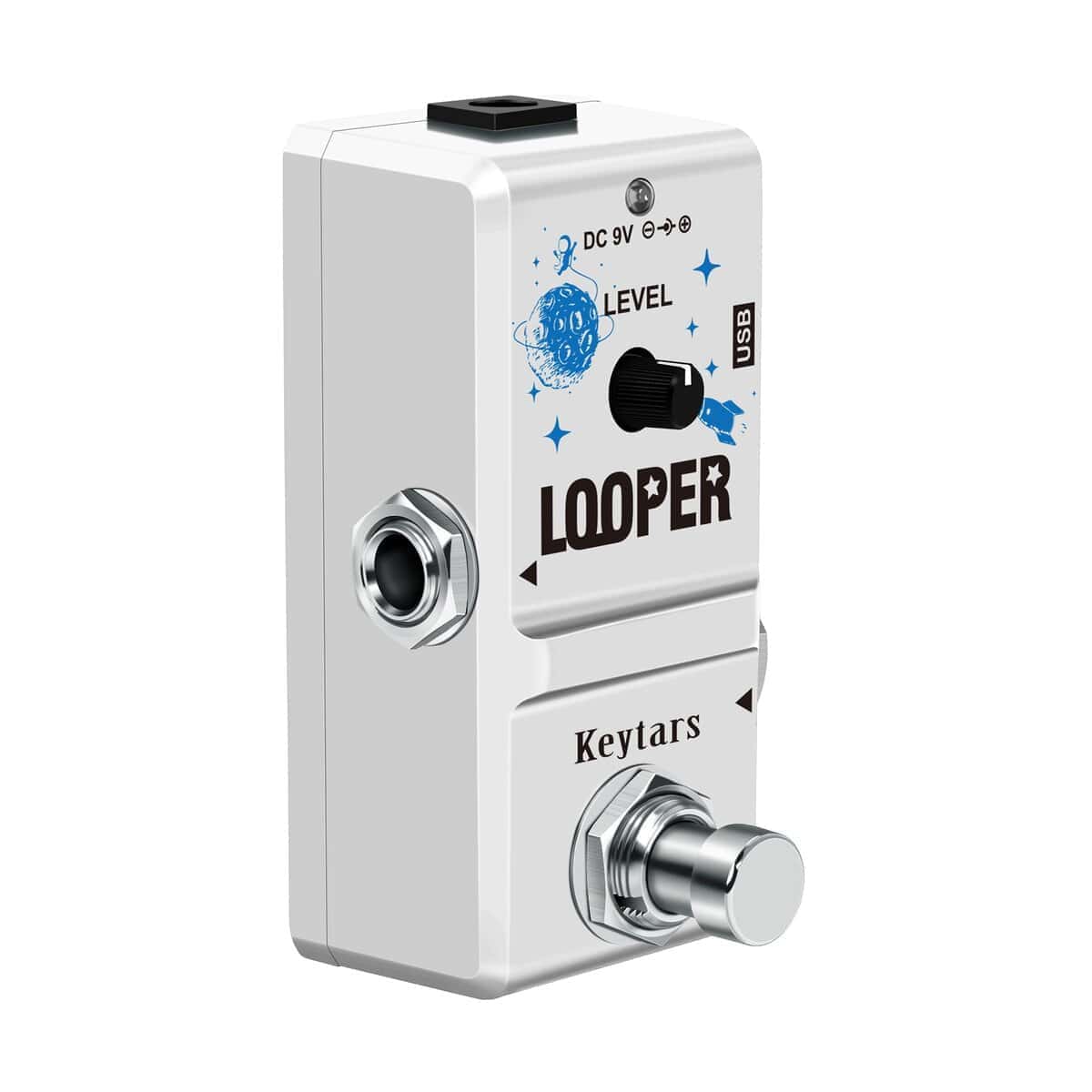 Pedal de Guitarra Looper Keytars 10 Minutos de Grabación - Imagen 3