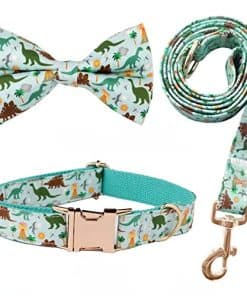 Accesorio de corbata de moño para perros con diseño de