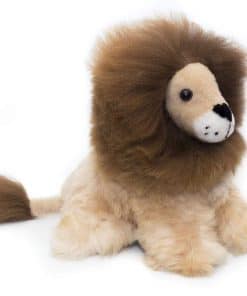 León de Alpaca Hecho a Mano en Verdadera Lana de Alpaca.