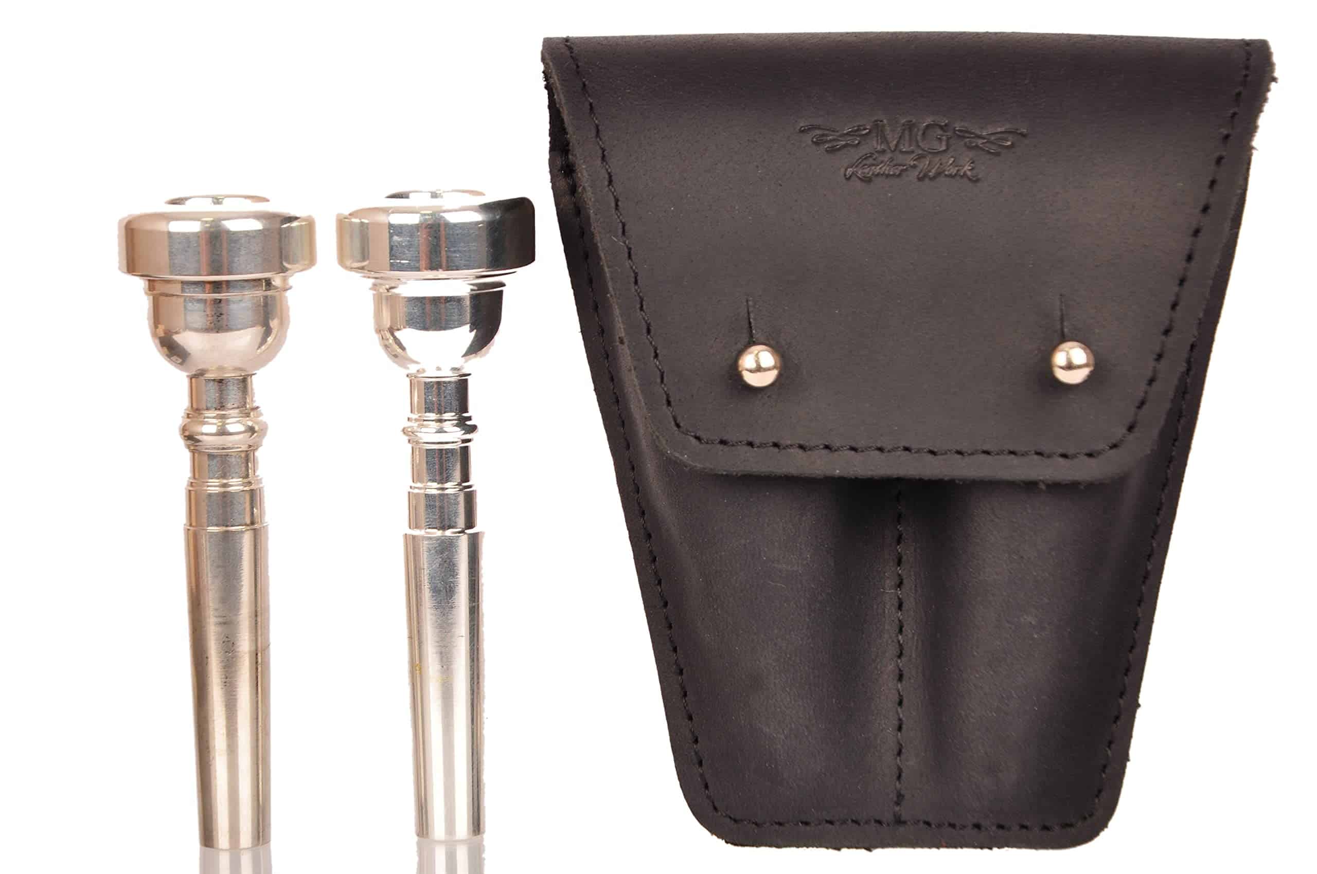 Funda para Boquilla de Trompeta en Cuero Genuino de - Imagen 5