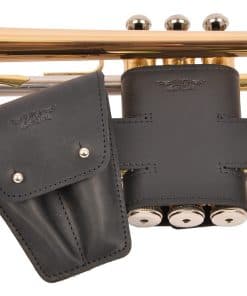 Protector de Válvula de Trompeta de Cuero Genuino para