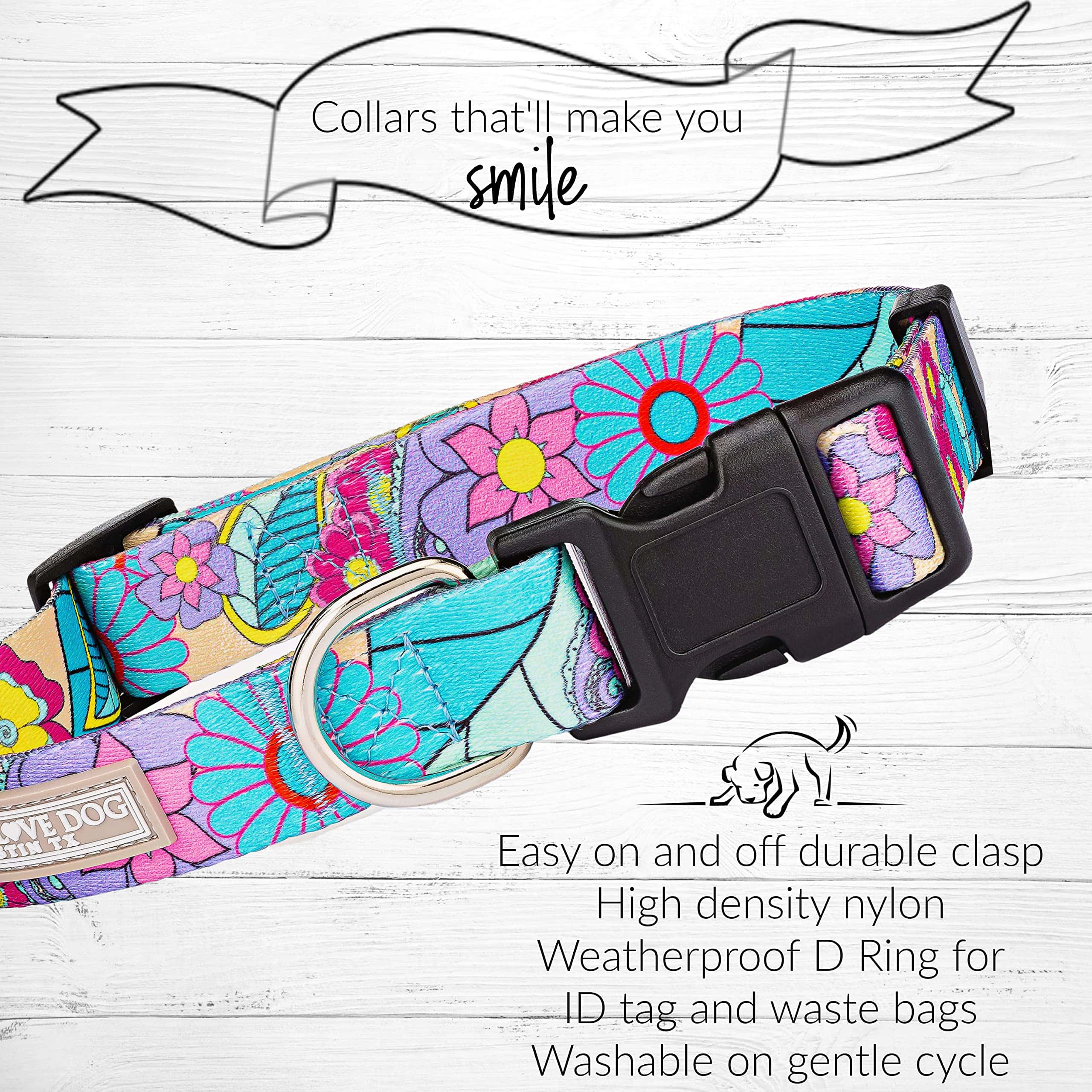 Collares para Perros Lucky Love, Collares con Estampado de - Imagen 7