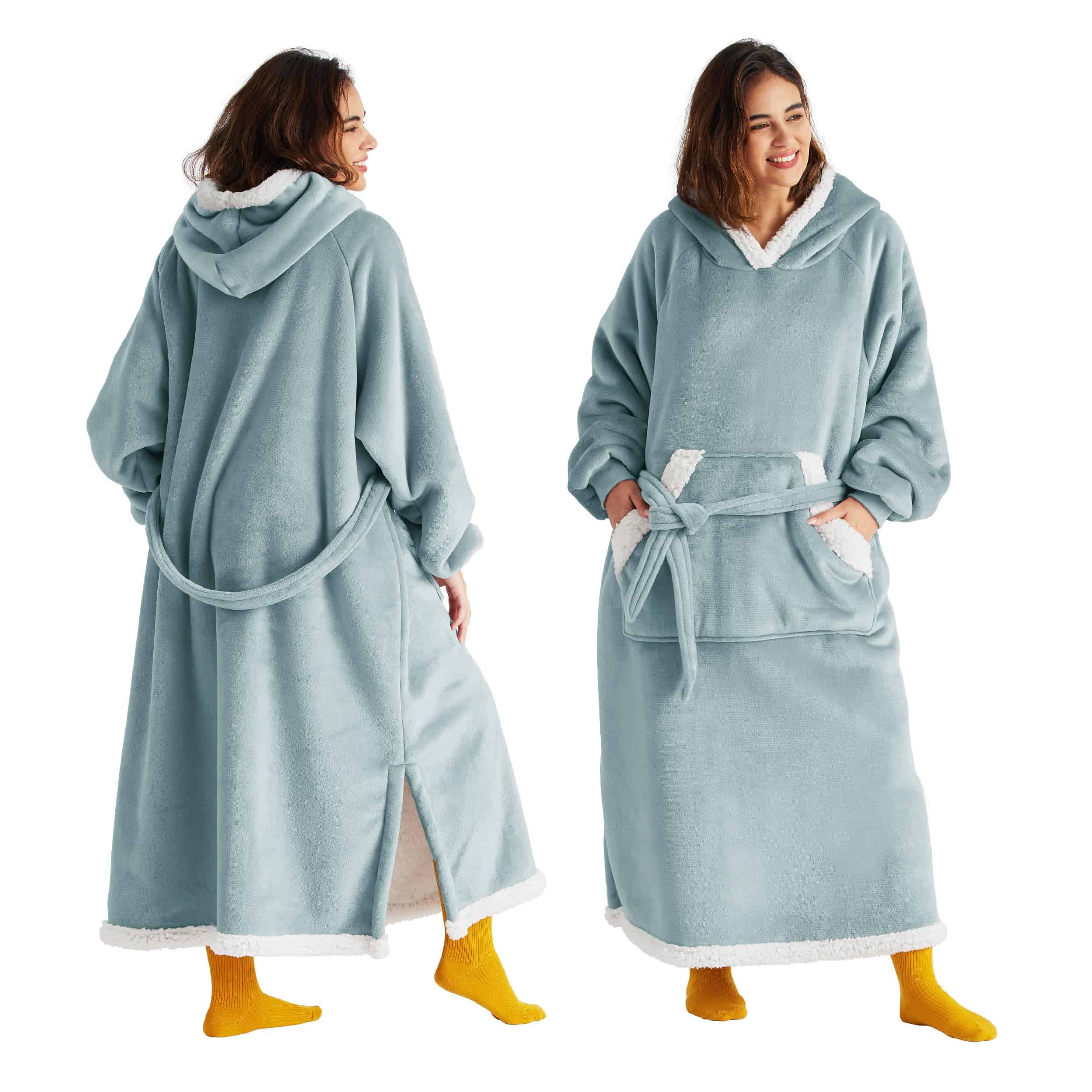 Manta con capucha para mujer Bedsure - Manta con capucha