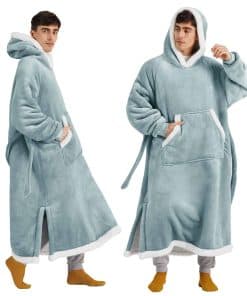 Manta con Capucha de Bedsure, Manta Larga con Capucha