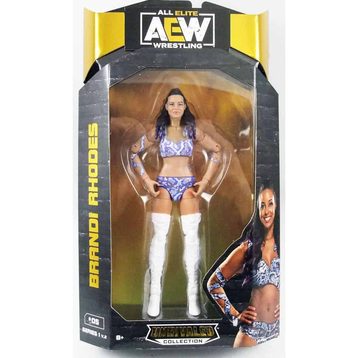 AEW Figura de Acción de Lucha Libre Brandi Rhodes Serie