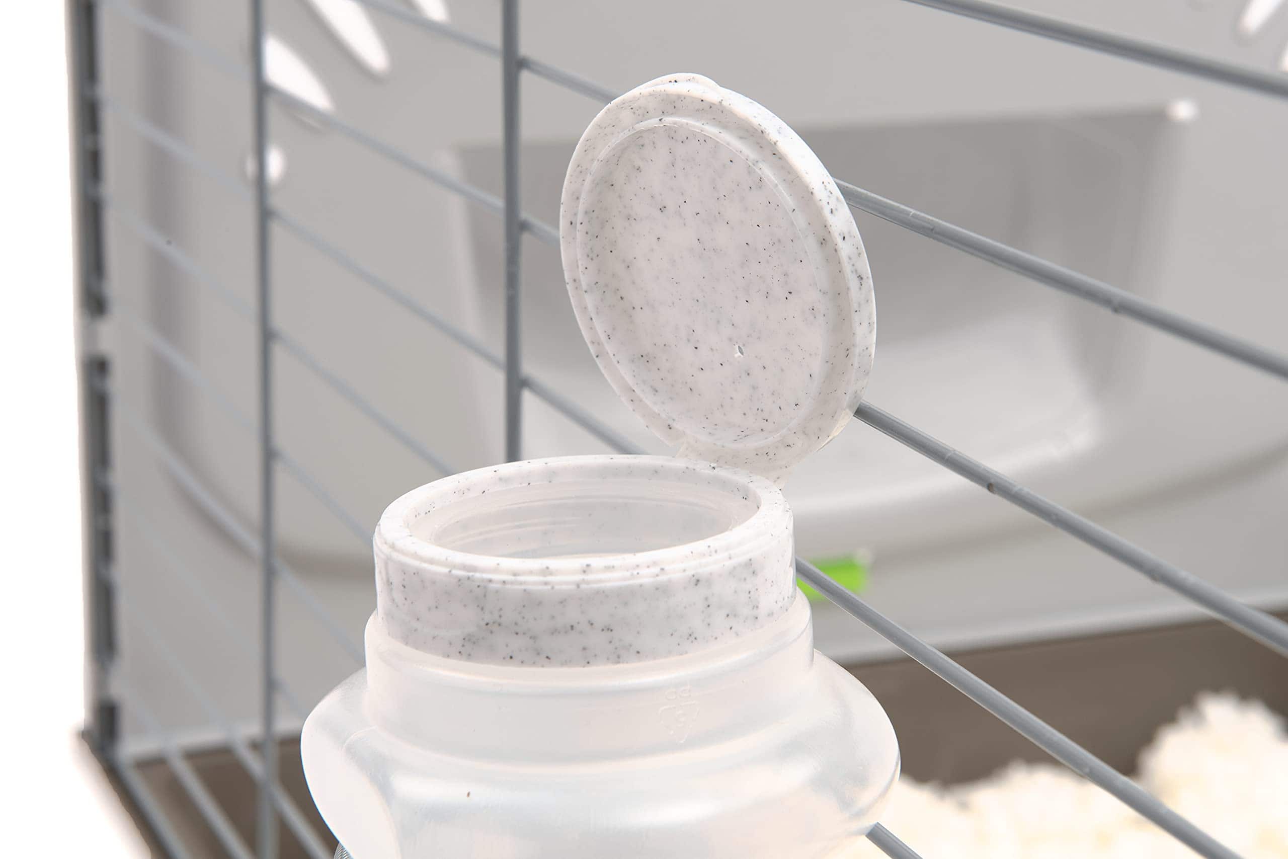 Botellas de agua Lixit Top Fill No Drip para conejos, - Imagen 8