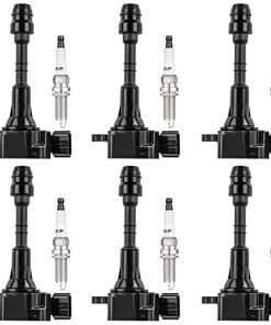 Conjunto de 6 Bobinas de Encendido y Bujías COMPATIBLE con
