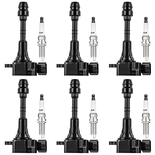 Conjunto de 6 Bobinas de Encendido y Bujías COMPATIBLE con