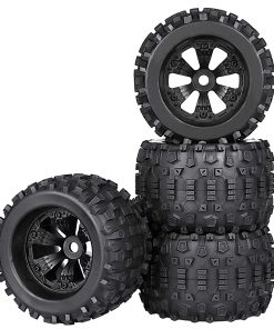 Conjunto de Ruedas y Neumáticos RC 17mm Hex 3.8