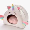 Casa de Mascotas Unicornio, Cama para Perros y Gatos,