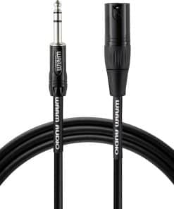 Cable XLR Macho a TRS Macho de la Serie Pro de Warm Audio -