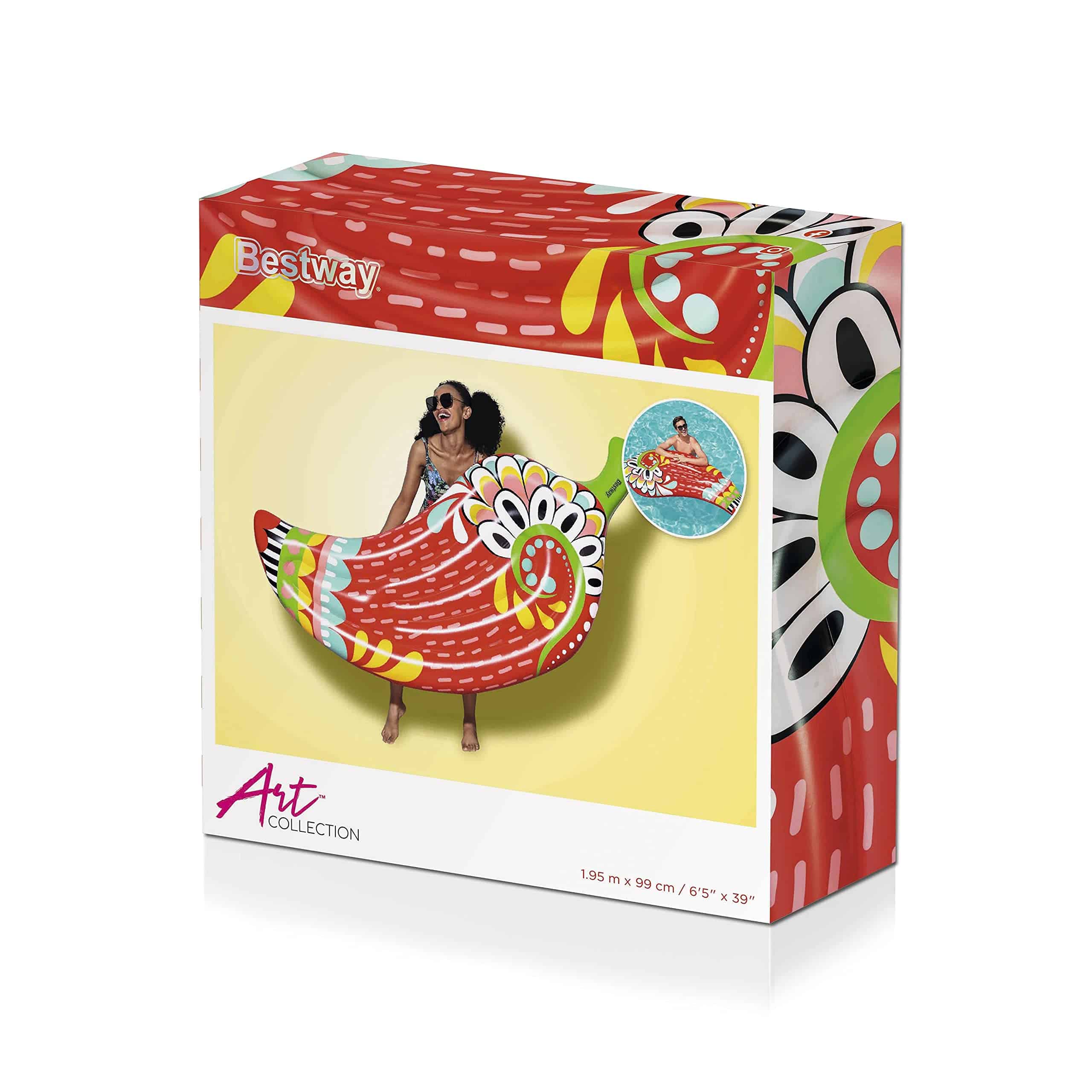 Colchoneta de Playa Bestway 43490 Flirty Fiesta Pepper - Imagen 4