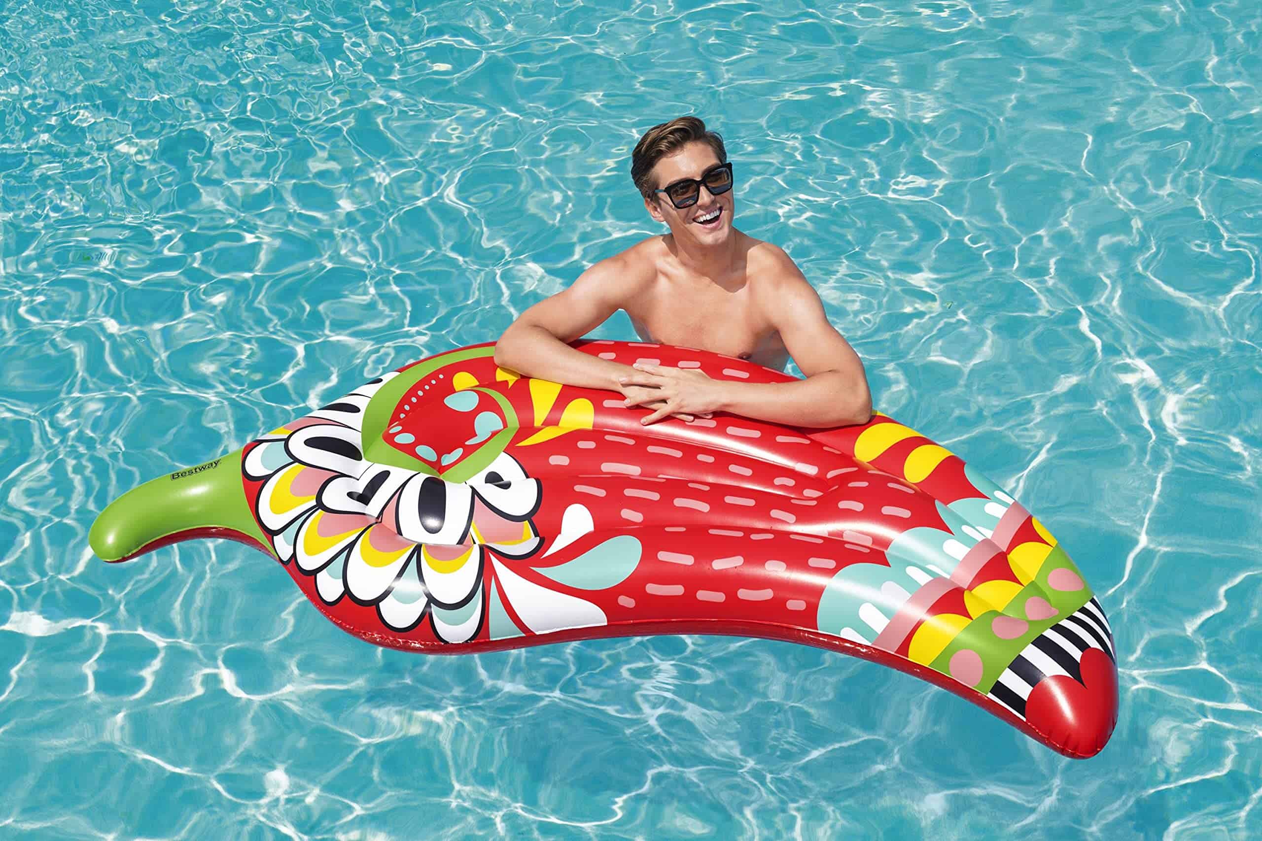 Colchoneta de Playa Bestway 43490 Flirty Fiesta Pepper - Imagen 3