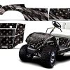 Kit de gráficos adhesivos AMR Racing para carrito de golf