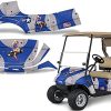 Kit de Gráficos Adhesivos para Carrito de Golf AMR Racing