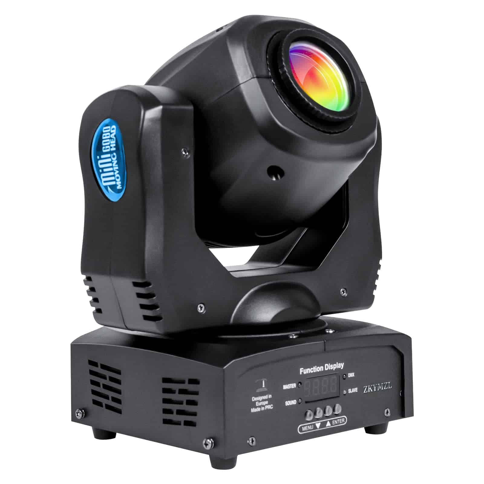 Luces de Escenario LED de 80W Moving Head - 8 GOBO Arcoiris
