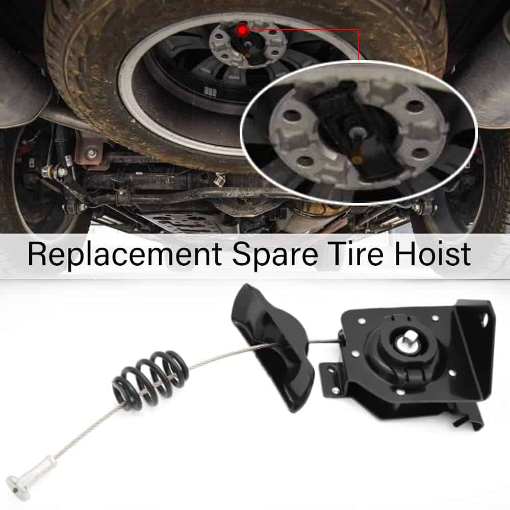 Malacate para llanta de repuesto, malacate para llanta de - Imagen 8