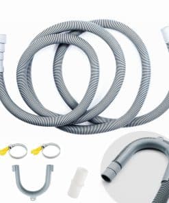 Manguera de desagüe para lavadora AGOOBO, 10 pies, Kit de