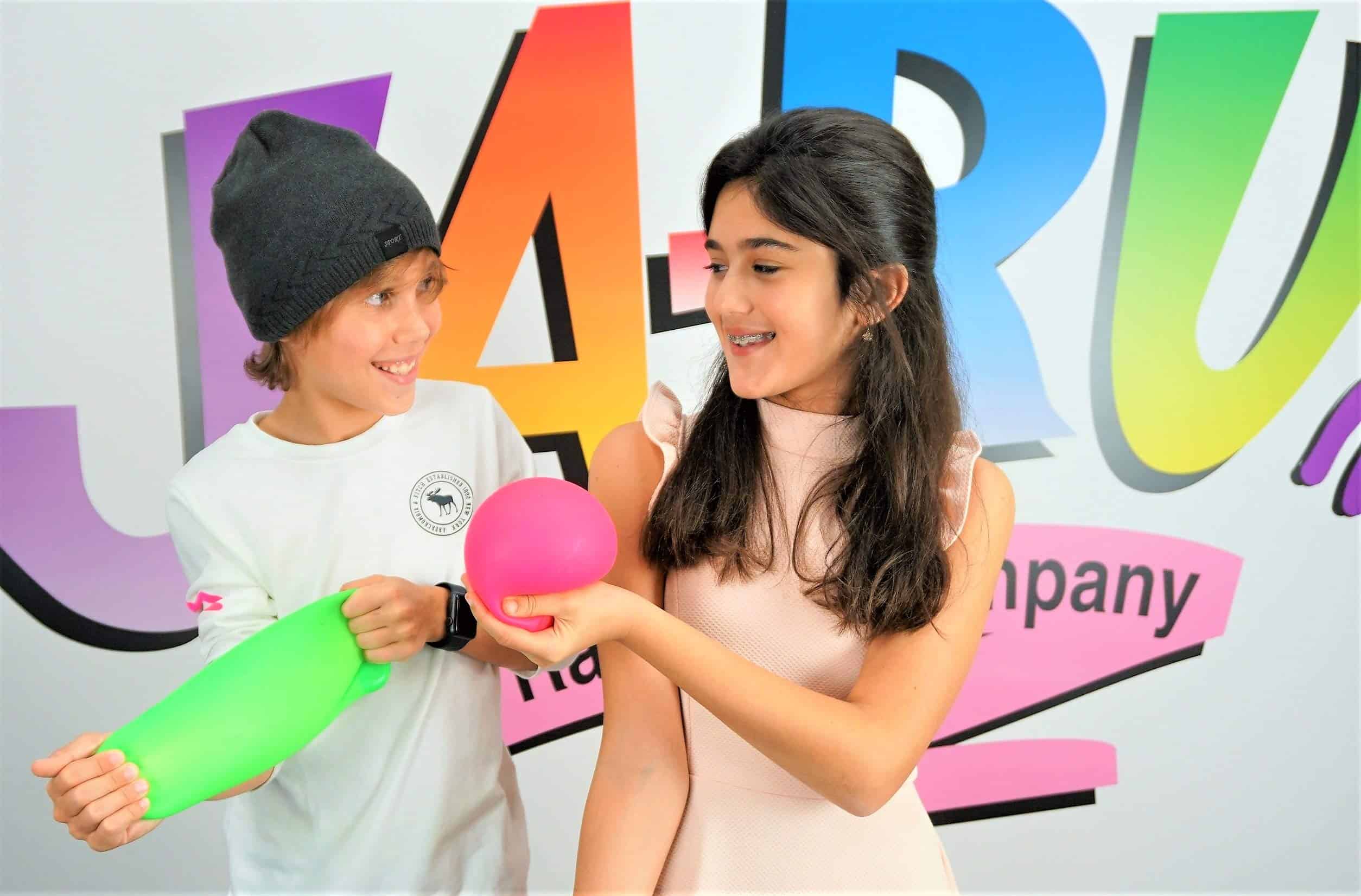 JA-RU Giant Stress Balls (4 Bolas de estrés surtidas) Jumbo - Imagen 6