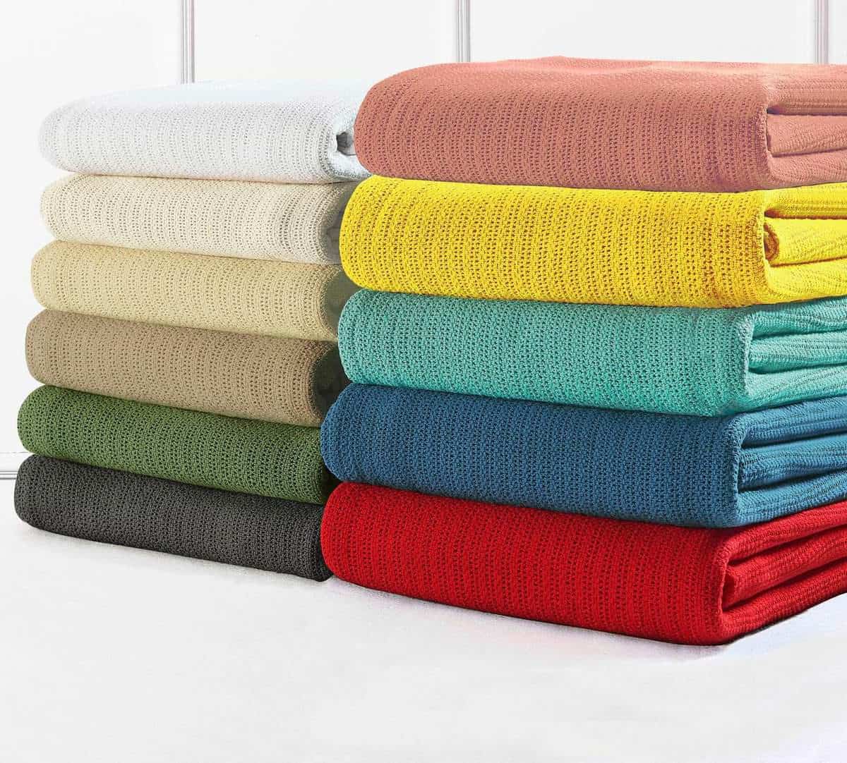 Fiseta - Cobertor Twin/Twin XL, Tejido Térmico de Algodón, - Imagen 3