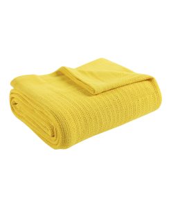 Fiseta - Cobertor Twin/Twin XL, Tejido Térmico de Algodón,