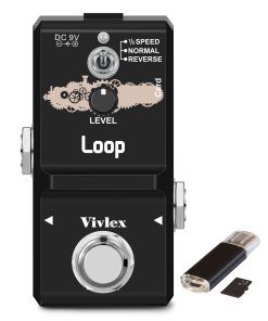 Pedal de Guitarra Vivlex LN-332AS Mini Looper de Grabación