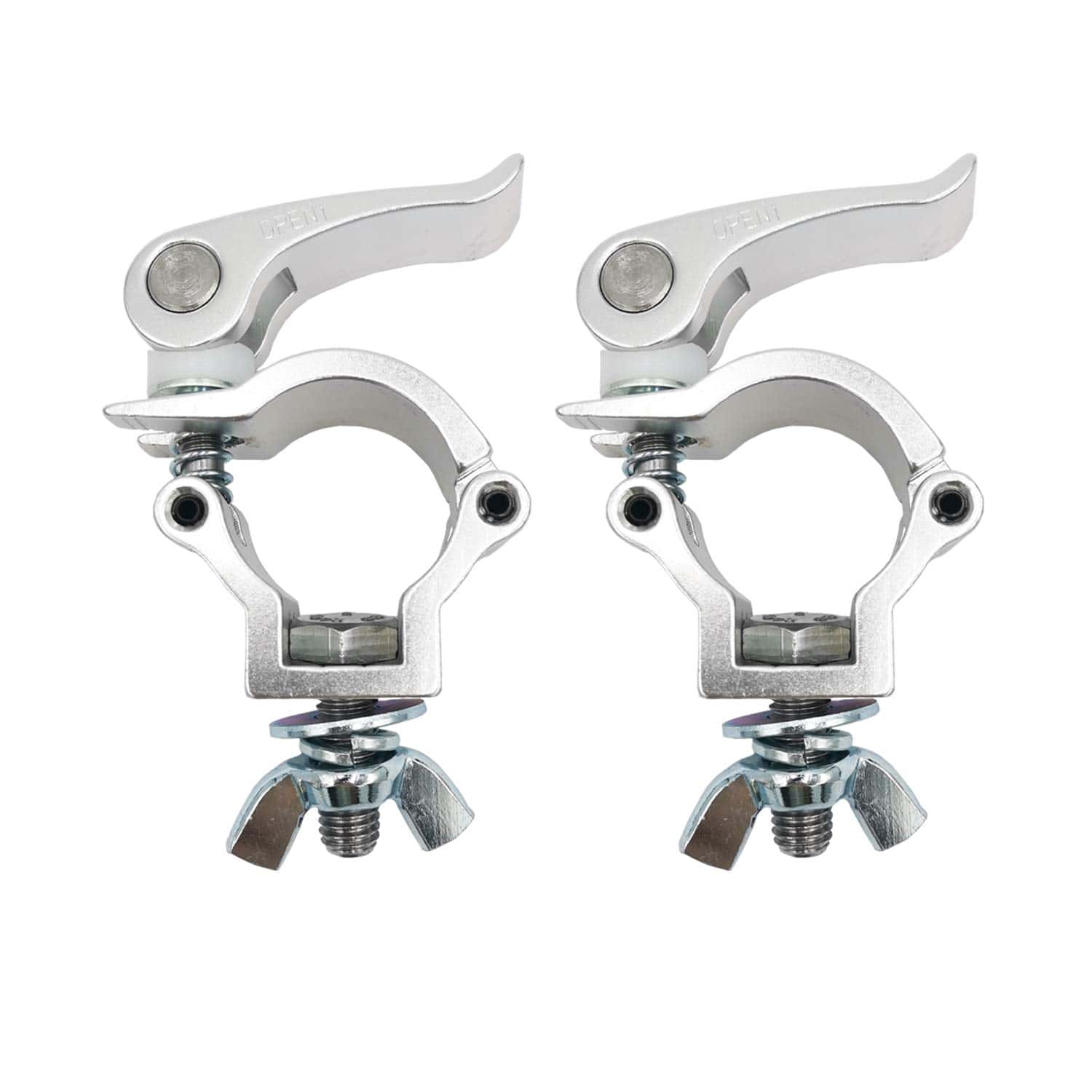 Paquete de 2 Abrazaderas de Soporte de Truss de Iluminación