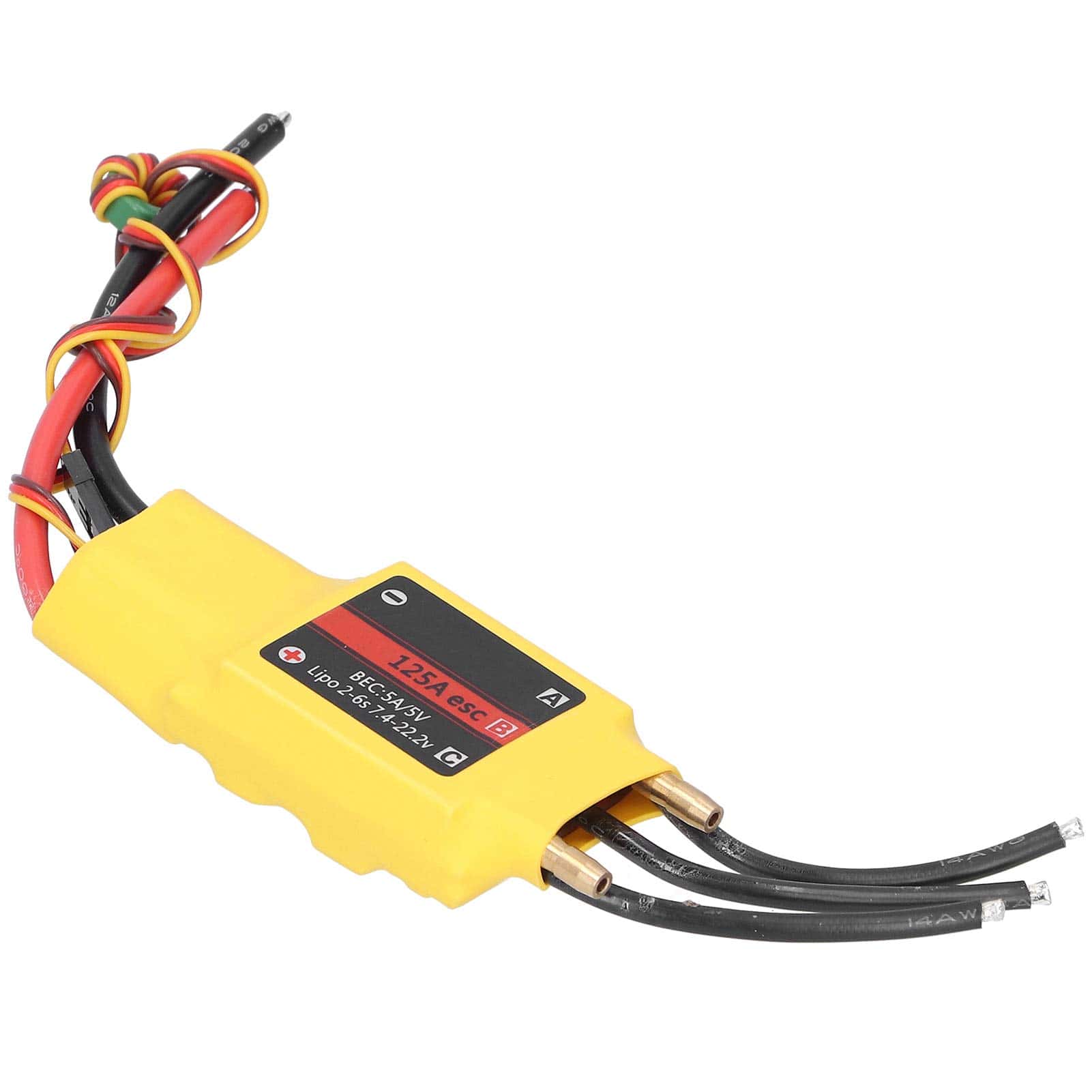 Controlador de Velocidad Electrónico Brushless Ligero 125A