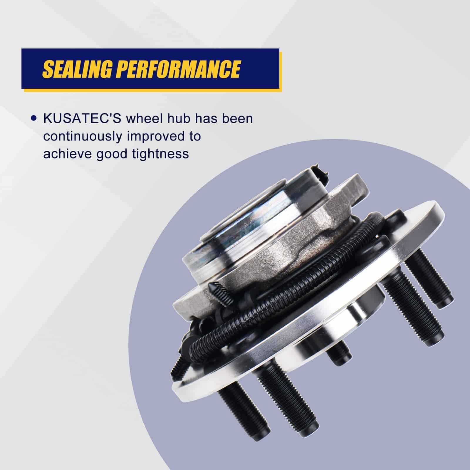 KUSATEC 515151 2PCS Ensamblaje de Cojinete de Rueda - Imagen 6